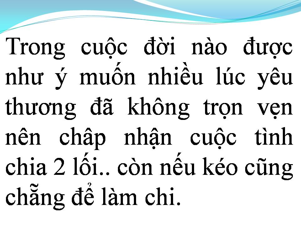 Lời bài hát DĨ VÃNG CUỘC TÌNH