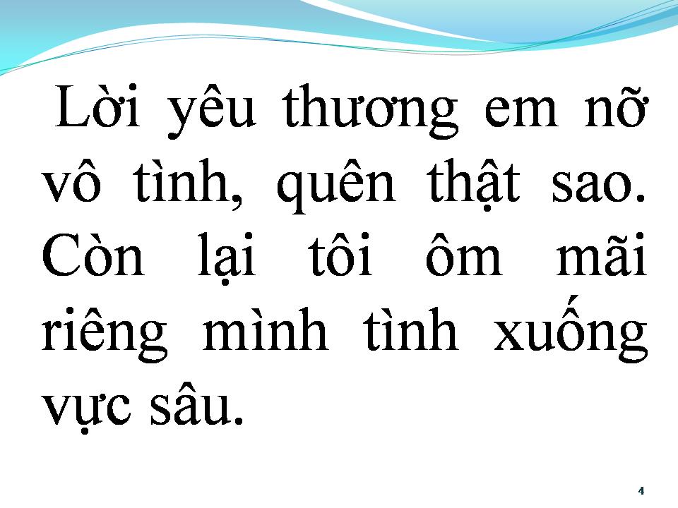 Lời bài hát DĨ VÃNG 