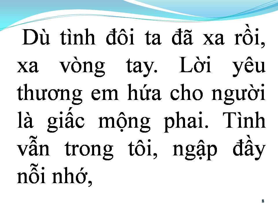 Lời bài hát DĨ VÃNG 