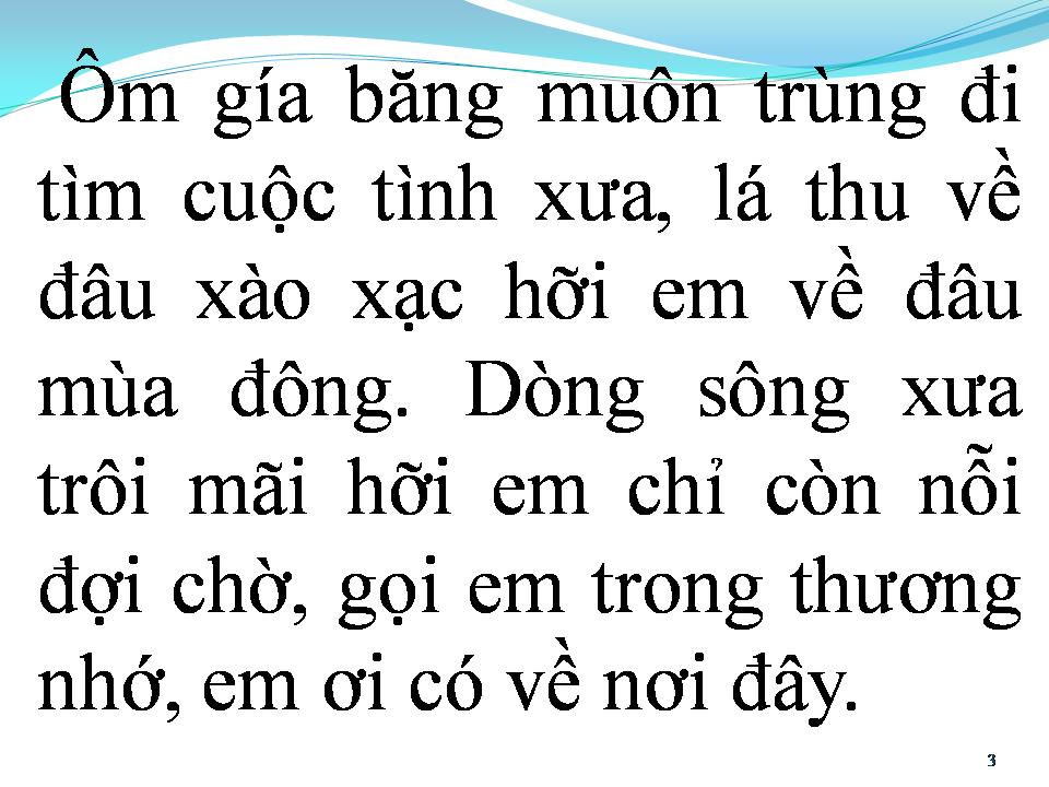 Lời bài hát ĐI VỀ NƠI XA