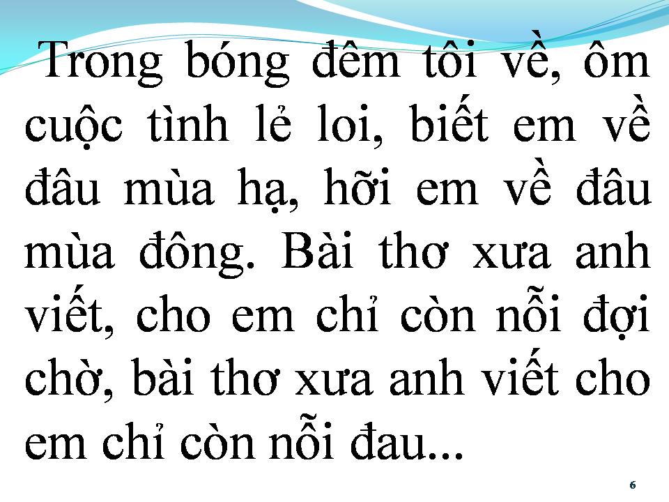 Lời bài hát ĐI VỀ NƠI XA
