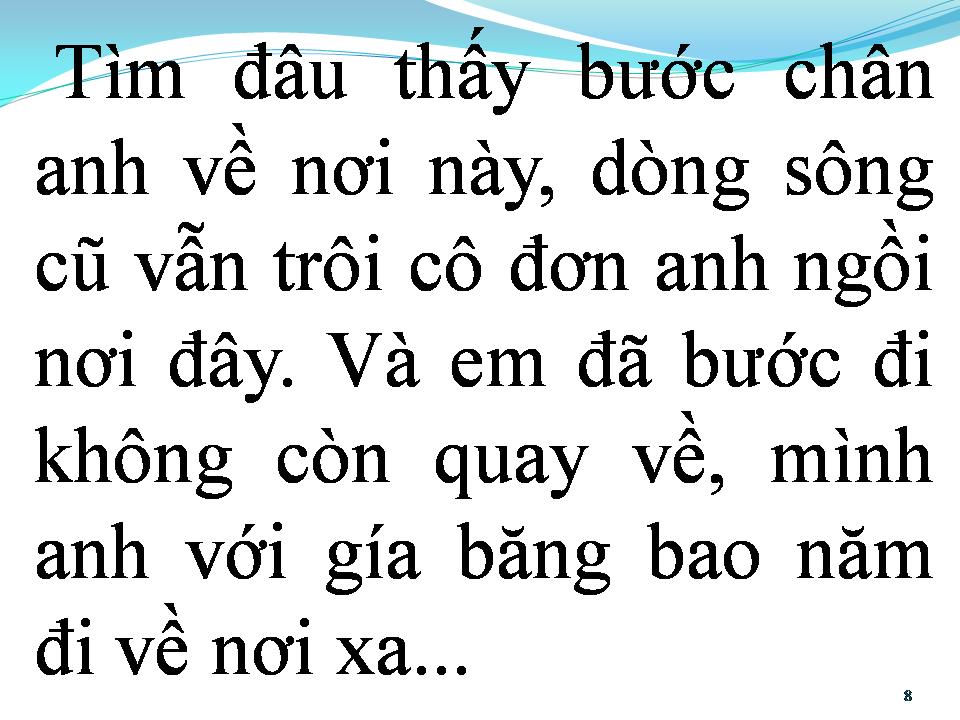 Lời bài hát ĐI VỀ NƠI XA