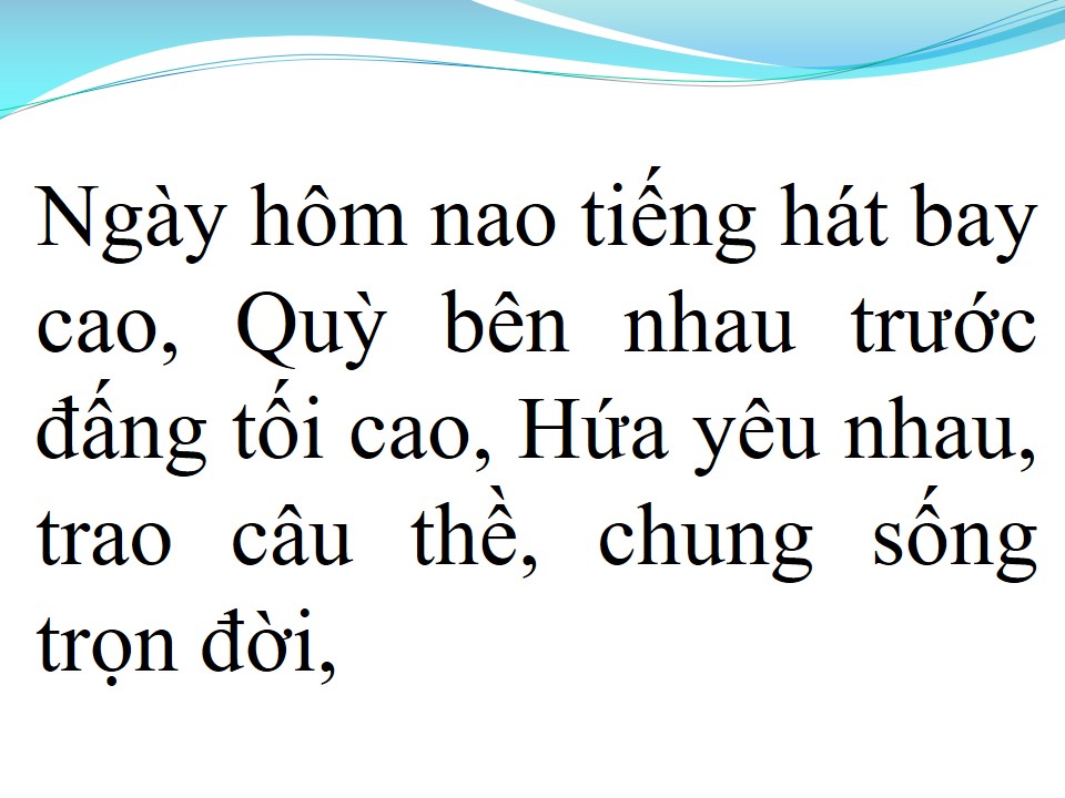 Lời bài hát DIỄM TÌNH CA BA