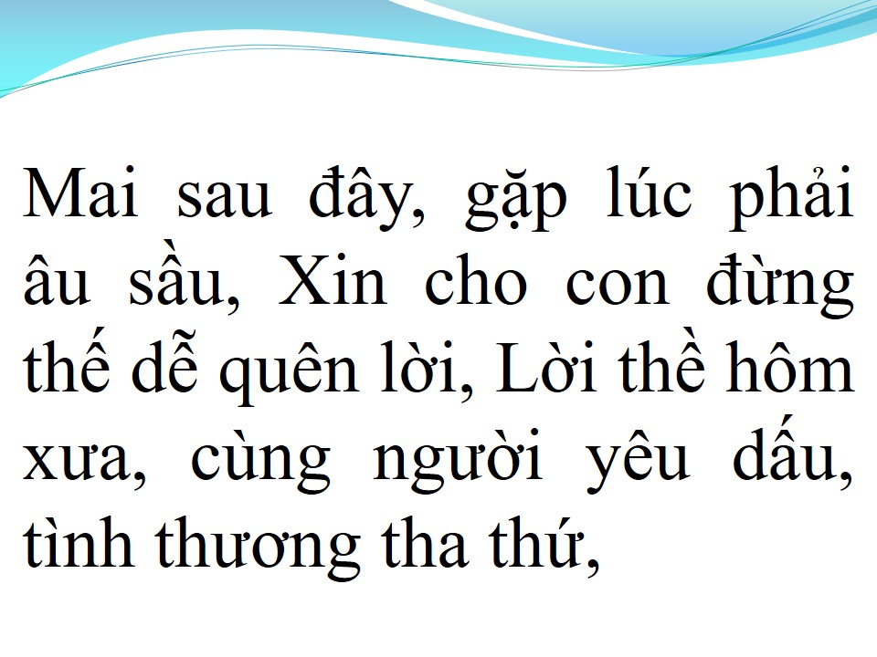 Lời bài hát DIỄM TÌNH CA BA