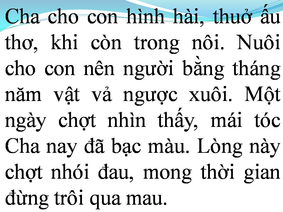 Lời bài hát ĐIỂM TỰA ĐỜI CON