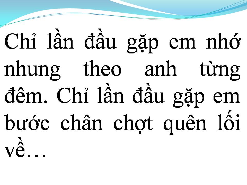 Lời bài hát ĐIỀU GÌ ĐÓ
