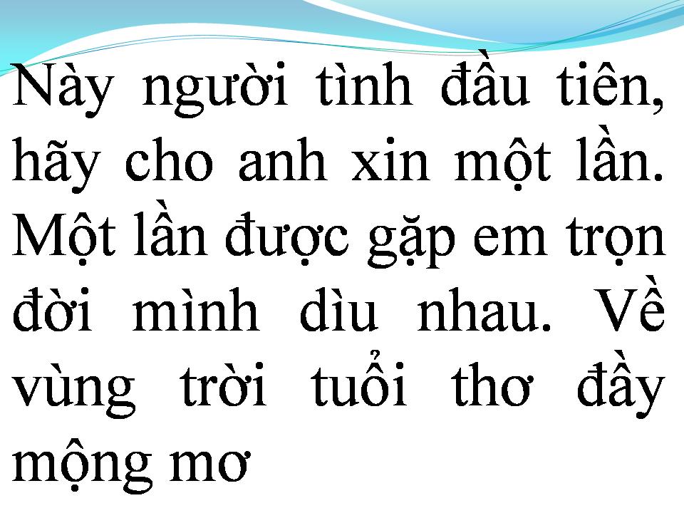 Lời bài hát ĐIỀU GÌ ĐÓ