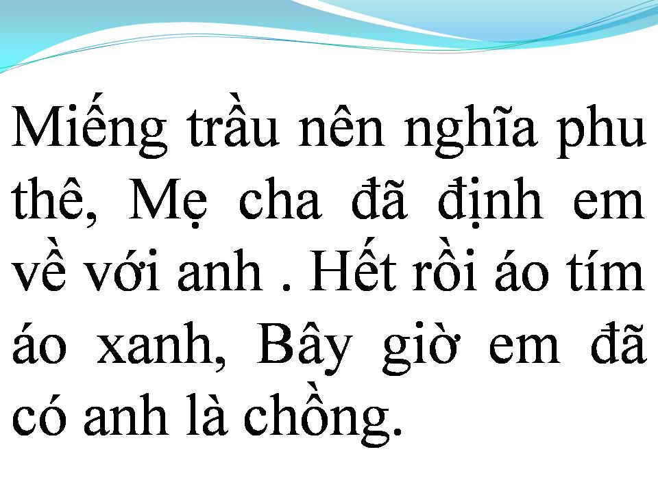 Lời bài hát ĐIỆU HÒ PHU THÊ
