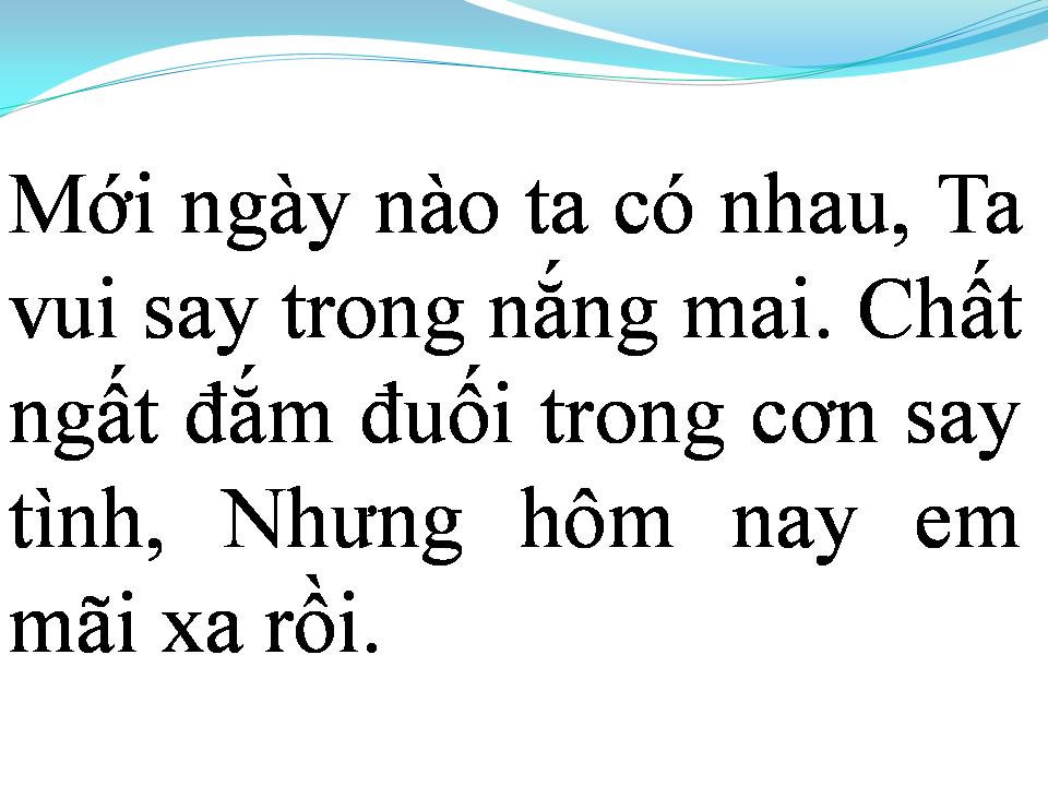 Lời bài hát ĐỊNH MỆNH