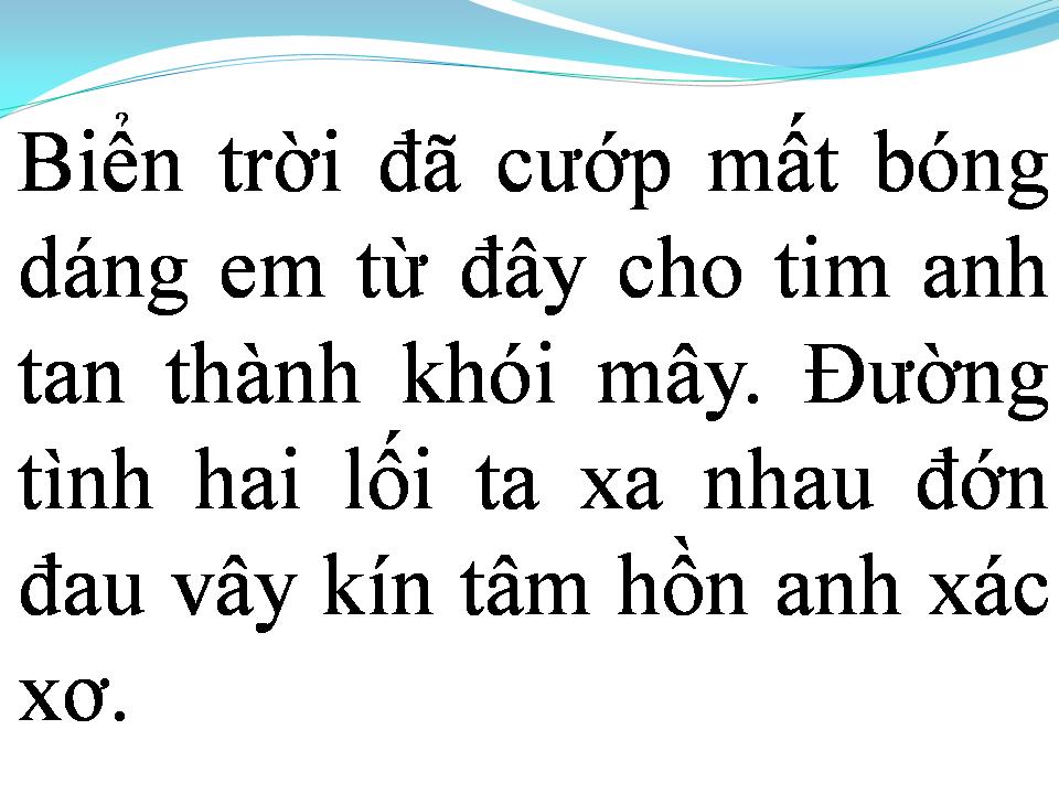 Lời bài hát ĐỊNH MỆNH