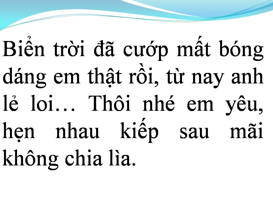 Lời bài hát ĐỊNH MỆNH