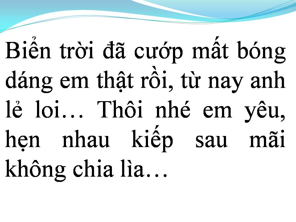 Lời bài hát ĐỊNH MỆNH