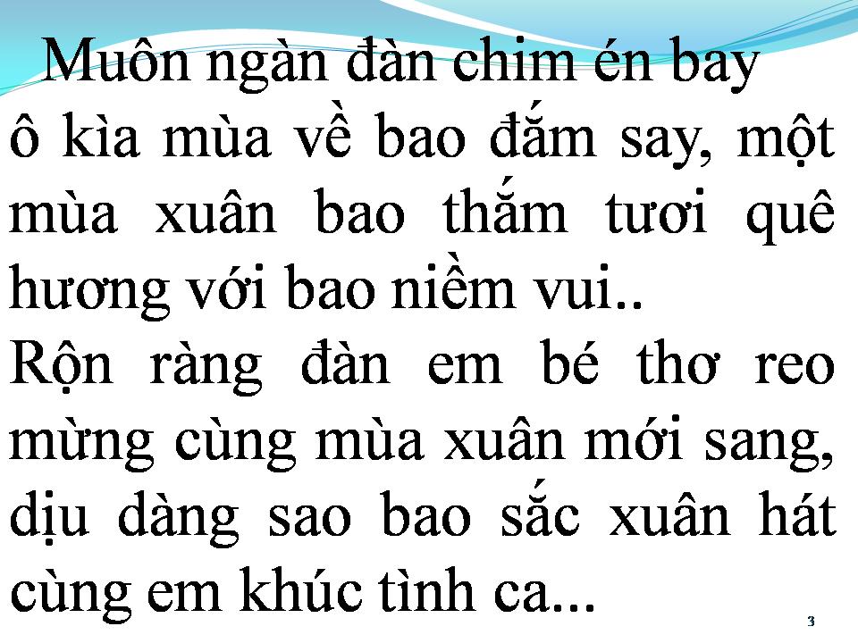 Lời bài hát DỊU DÀNG SẮC XUÂN