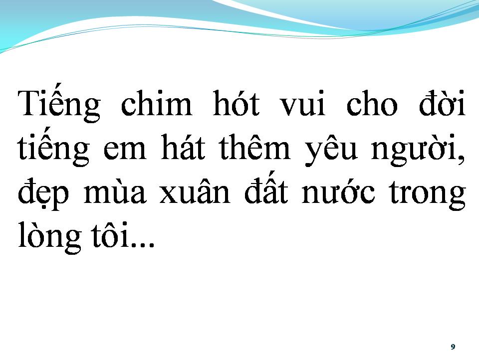 Lời bài hát DỊU DÀNG SẮC XUÂN