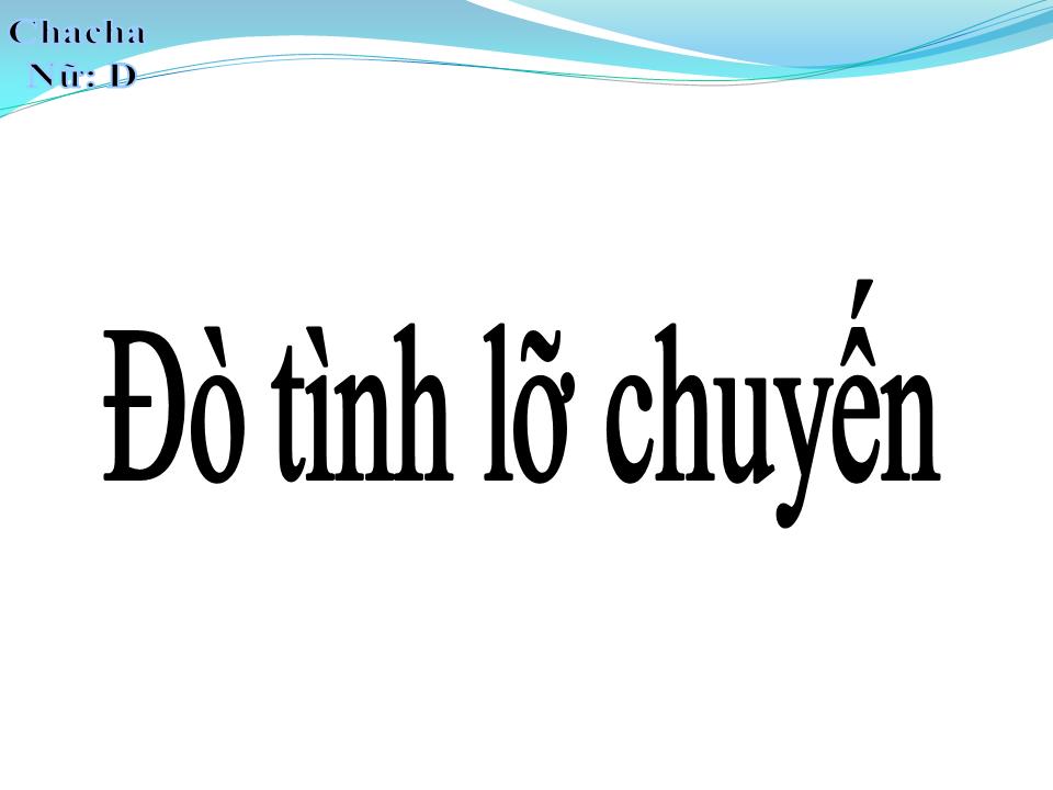 Lời bài hát ĐÒ TÌNH LỠ CHUYẾN