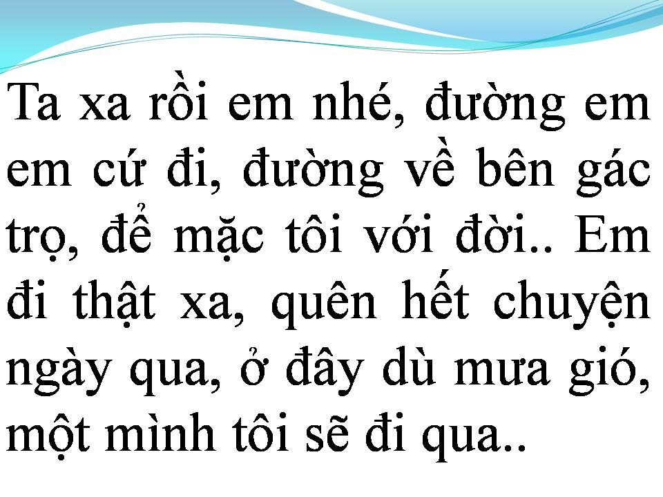 Lời bài hát ĐOẠN TÁI BÚT