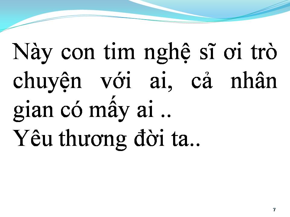 Lời bài hát ĐỜI HÁT CHO NGƯỜI