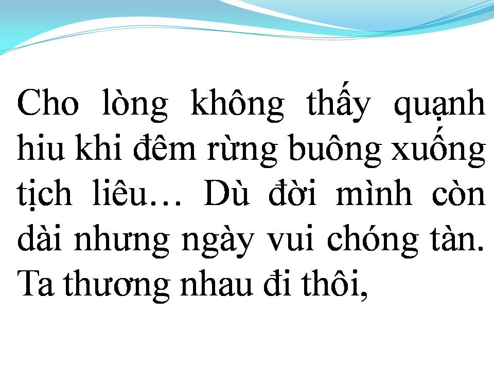 Lời bài hát ĐỜI LÀ VẠN NGÀY SẦU