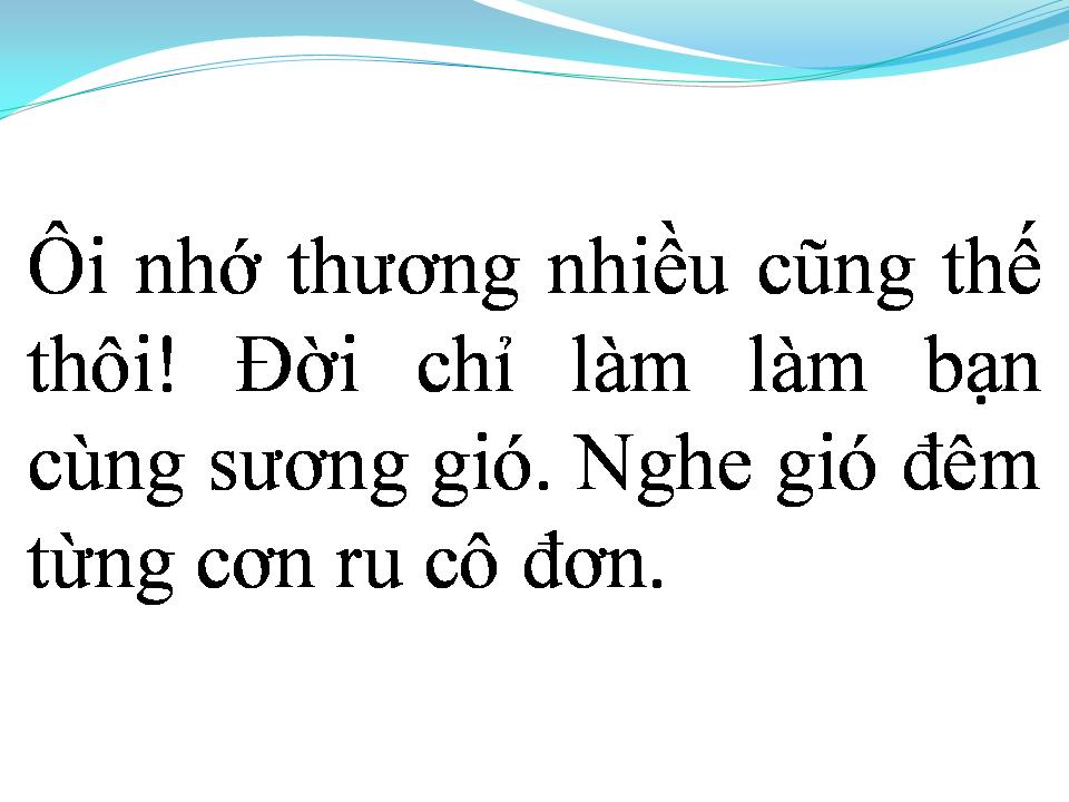 Lời bài hát ĐỜI LÀ VẠN NGÀY SẦU