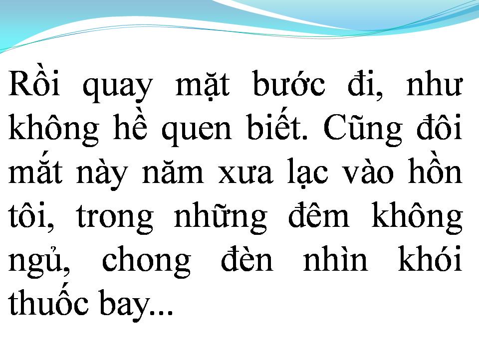 Lời bài hát ĐÔI MẮT NGƯỜI XƯA