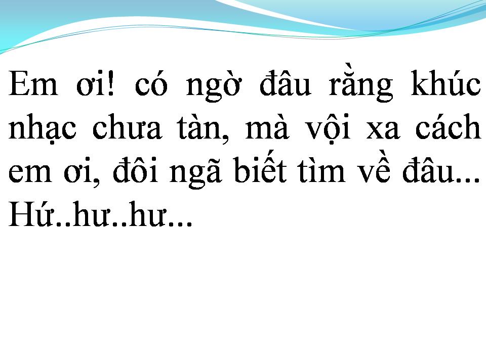 Lời bài hát ĐÔI NGÃ CHIA LY