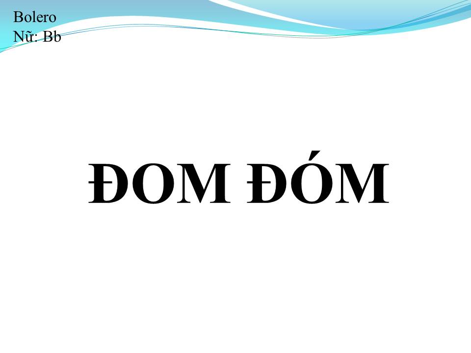 Lời bài hát ĐOM ĐÓM