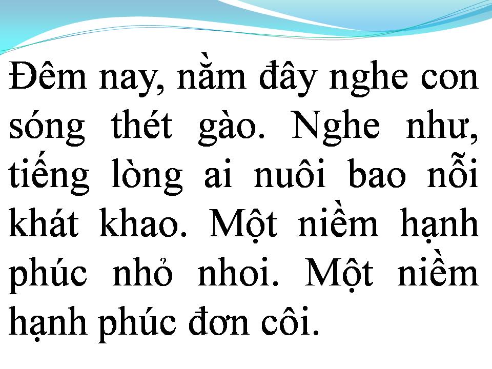 Lời bài hát ĐƠN CÔI