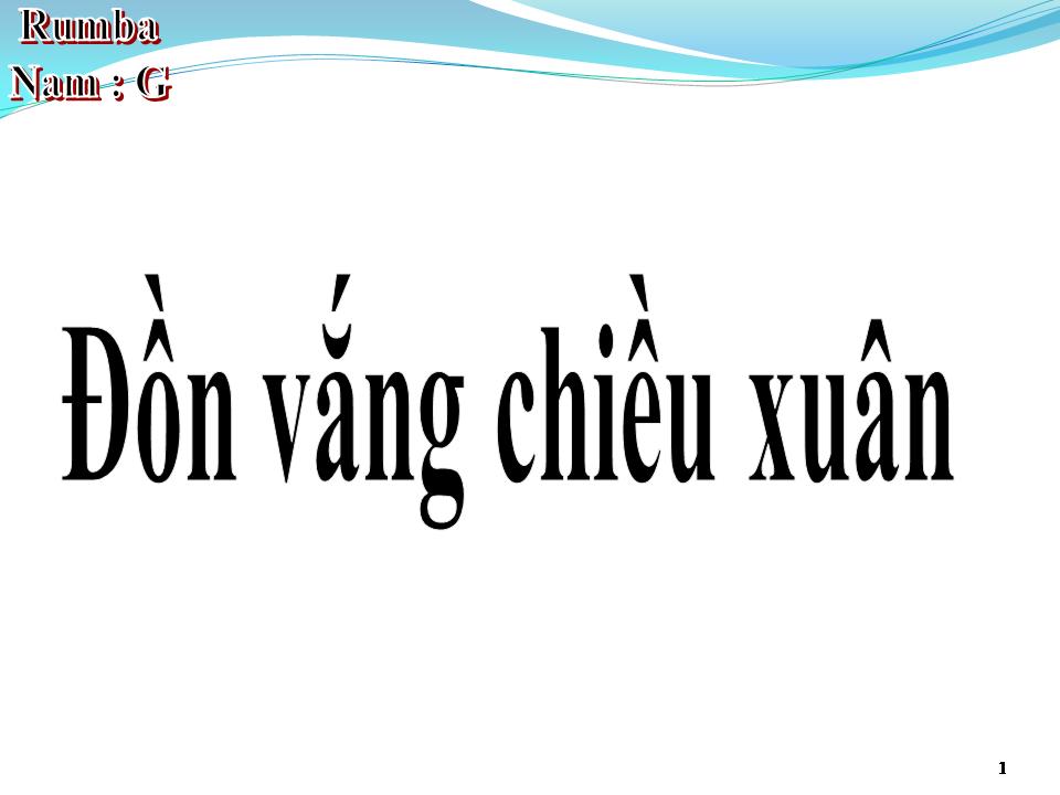 Lời bài hát ĐỒN VẮNG CHIỀU XUÂN