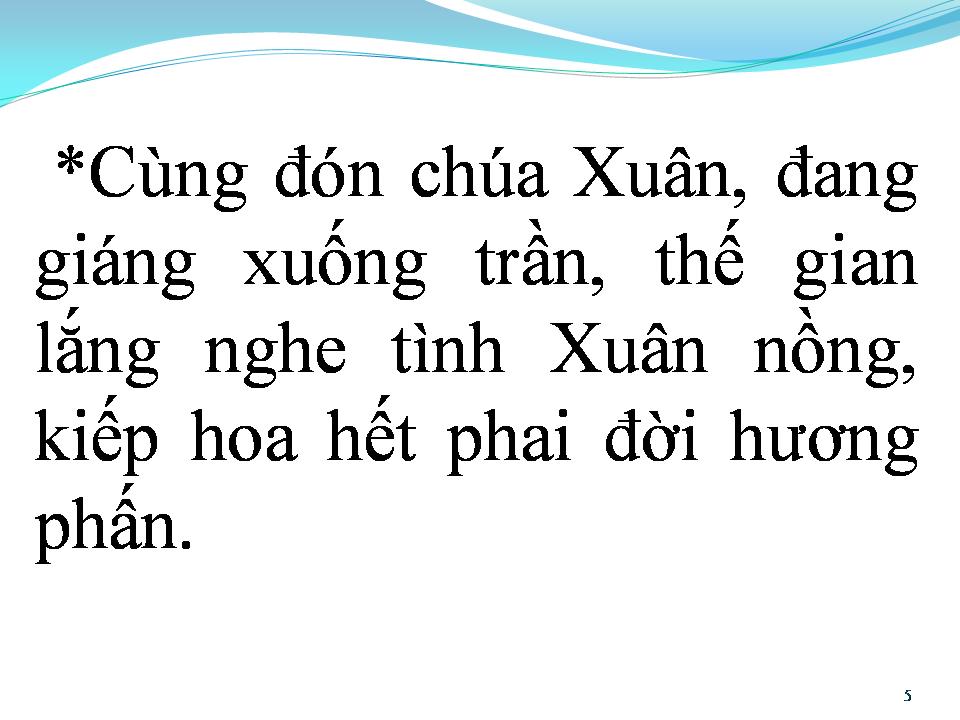 Lời bài hát ĐÓN XUÂN