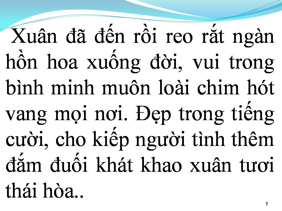 Lời bài hát ĐÓN XUÂN