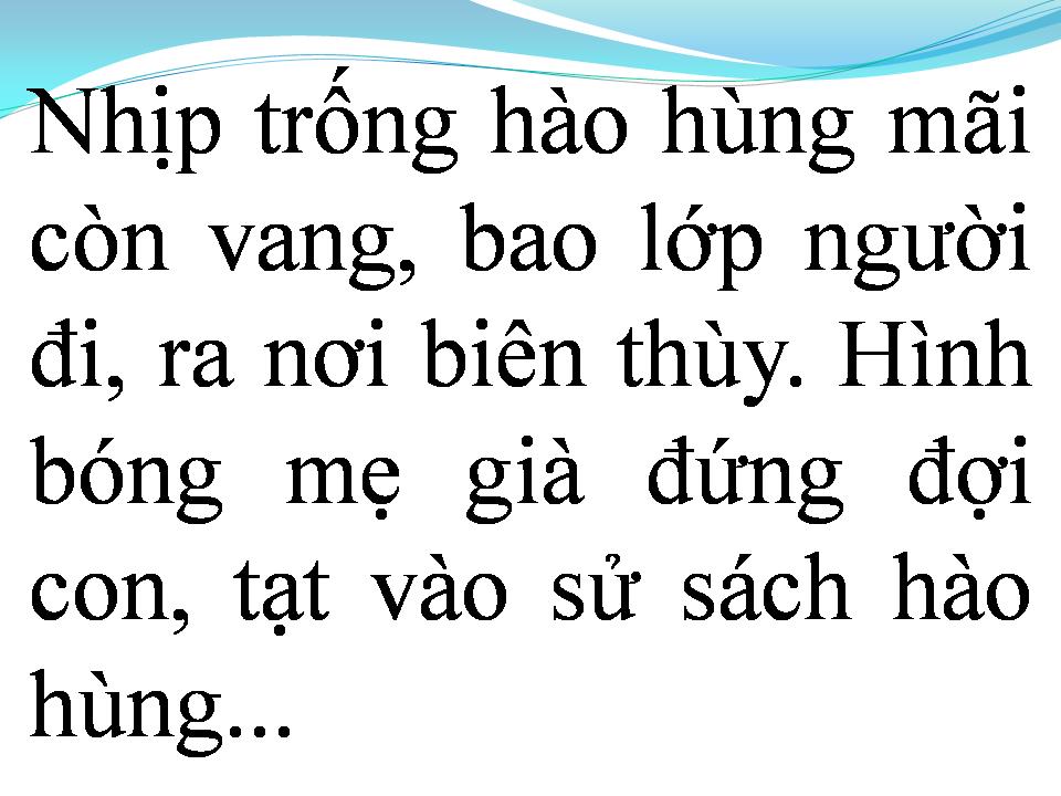 Lời bài hát DÒNG MÁU LẠC HỒNG