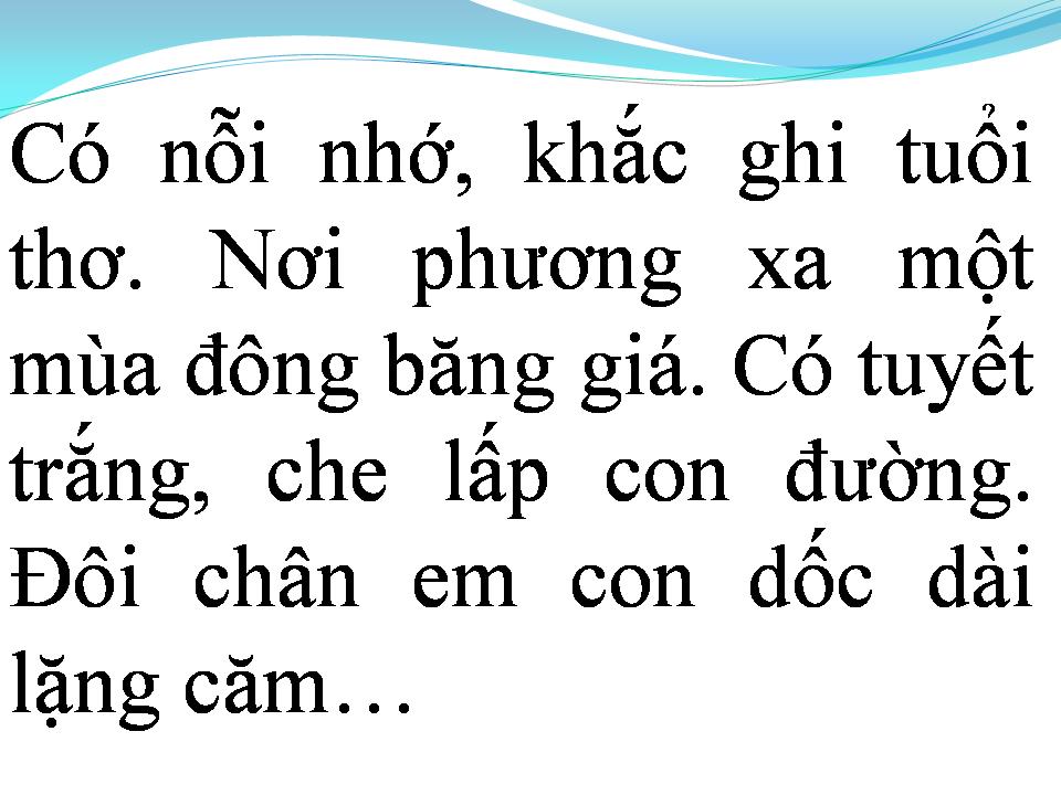 Lời bài hát DÒNG SÔNG BĂNG