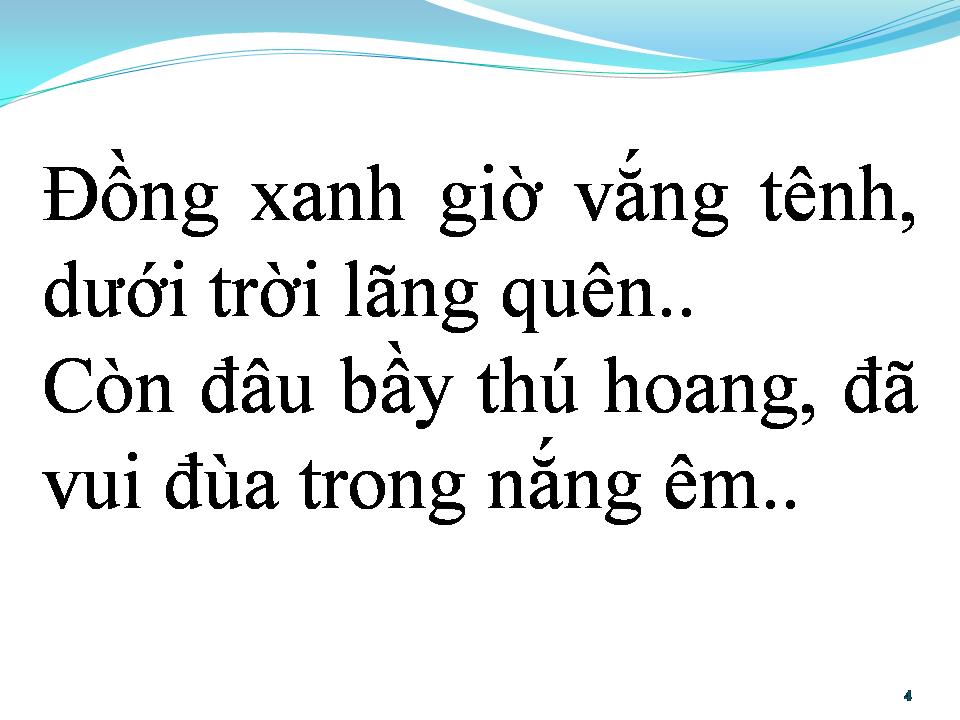 Lời bài hát ĐỒNG XANH