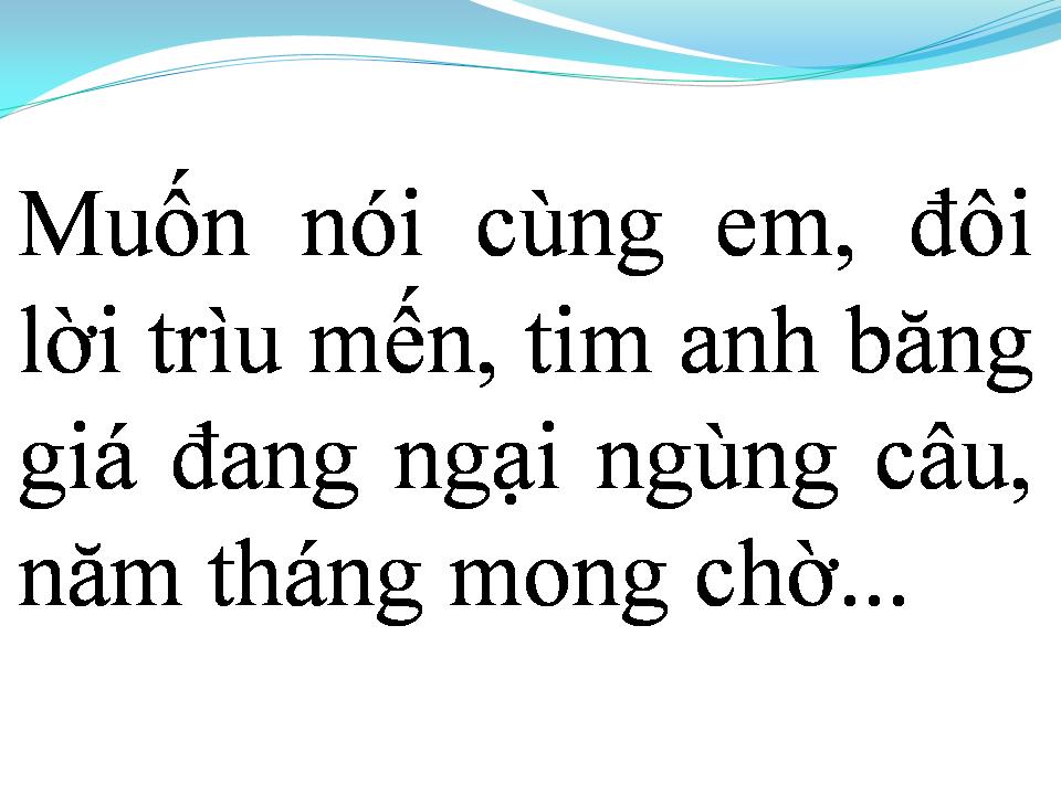 Lời bài hát DƯ ÂM