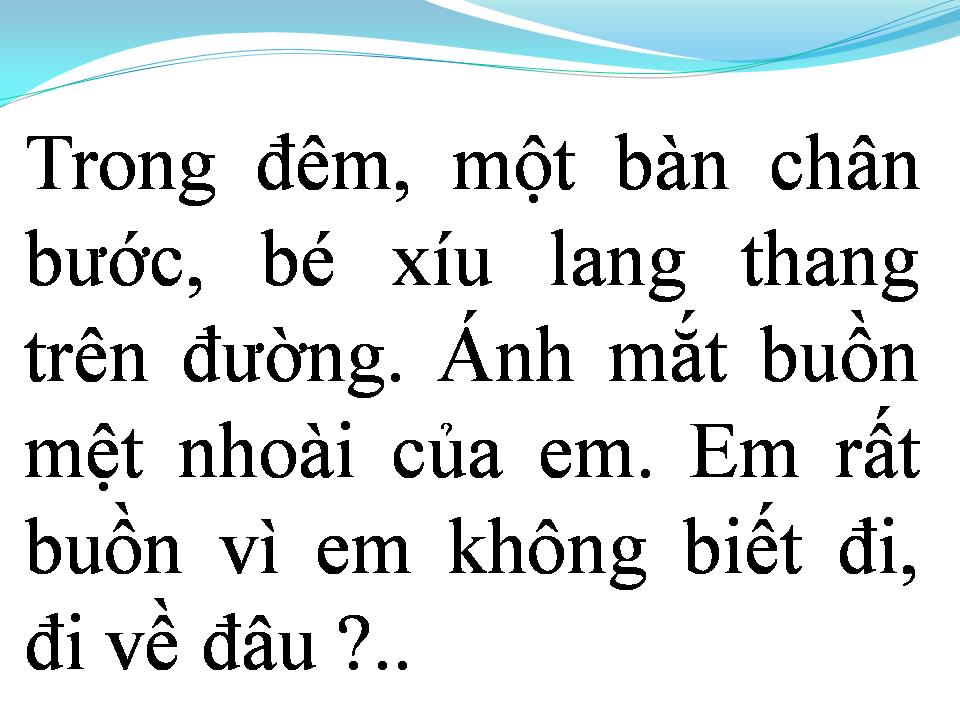 Lời bài hát ĐỨA BÉ