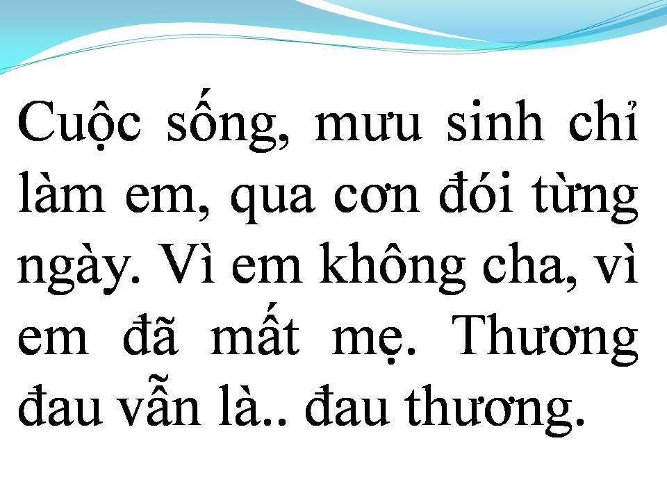 Lời bài hát ĐỨA BÉ