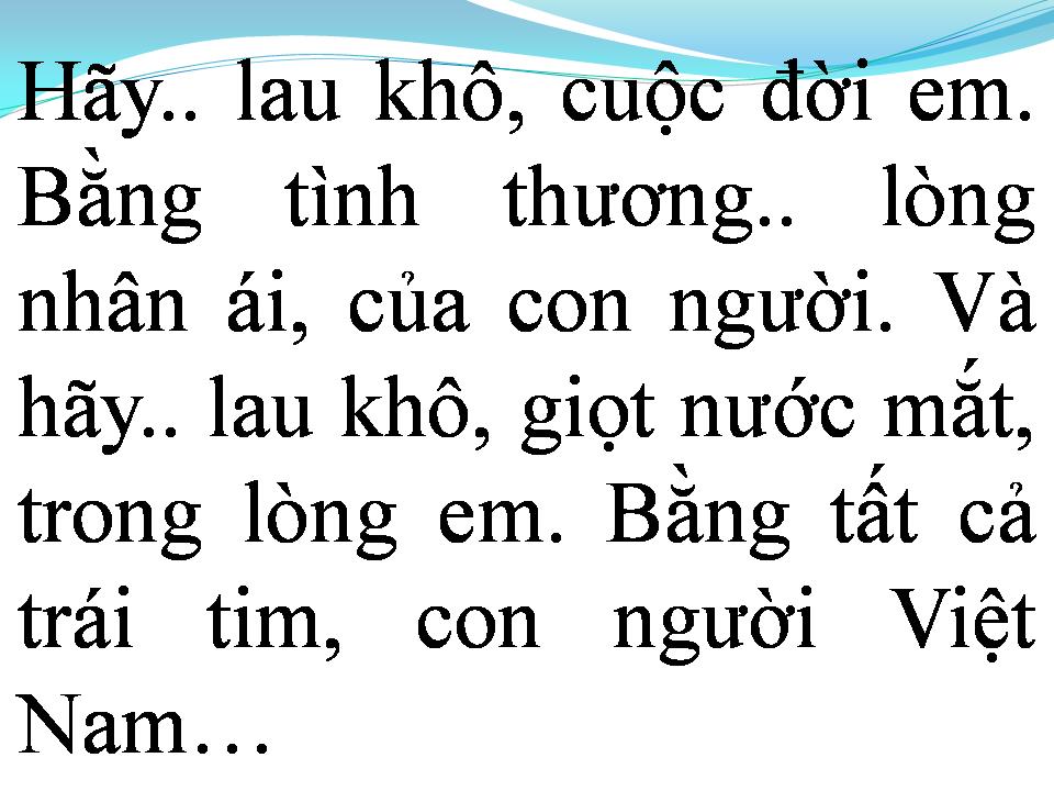 Lời bài hát ĐỨA BÉ