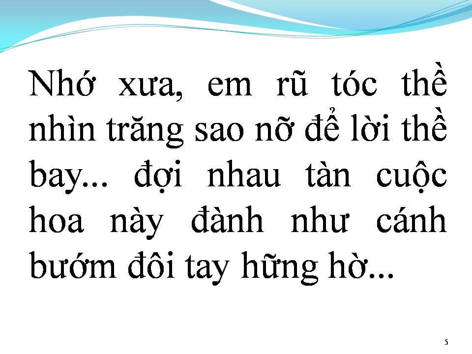Lời bài hát ĐƯA EM TÌM ĐỘNG HOA VÀNG