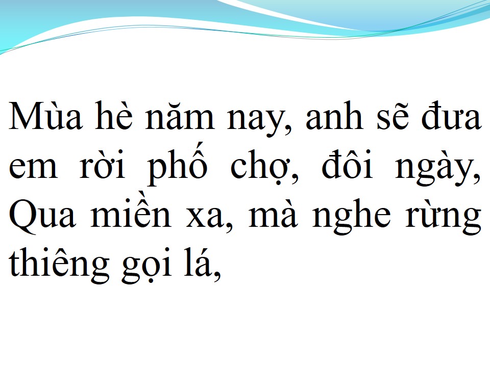 Lời bài hát ĐƯA EM VÀO HẠ