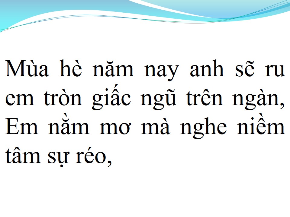 Lời bài hát ĐƯA EM VÀO HẠ