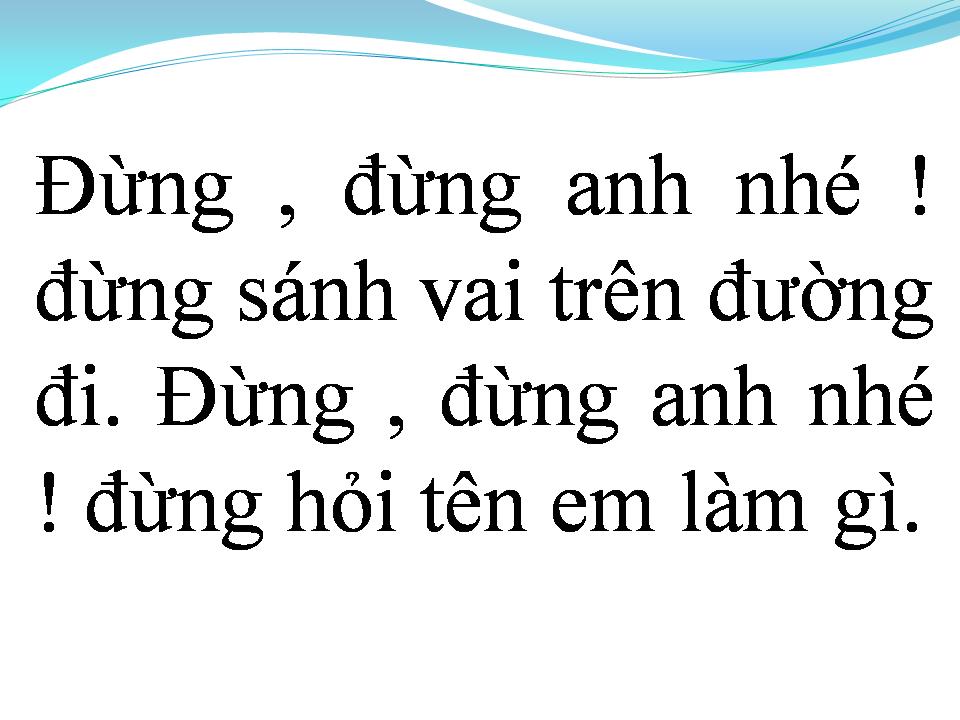 Lời bài hát ĐỪNG ANH NHÉ