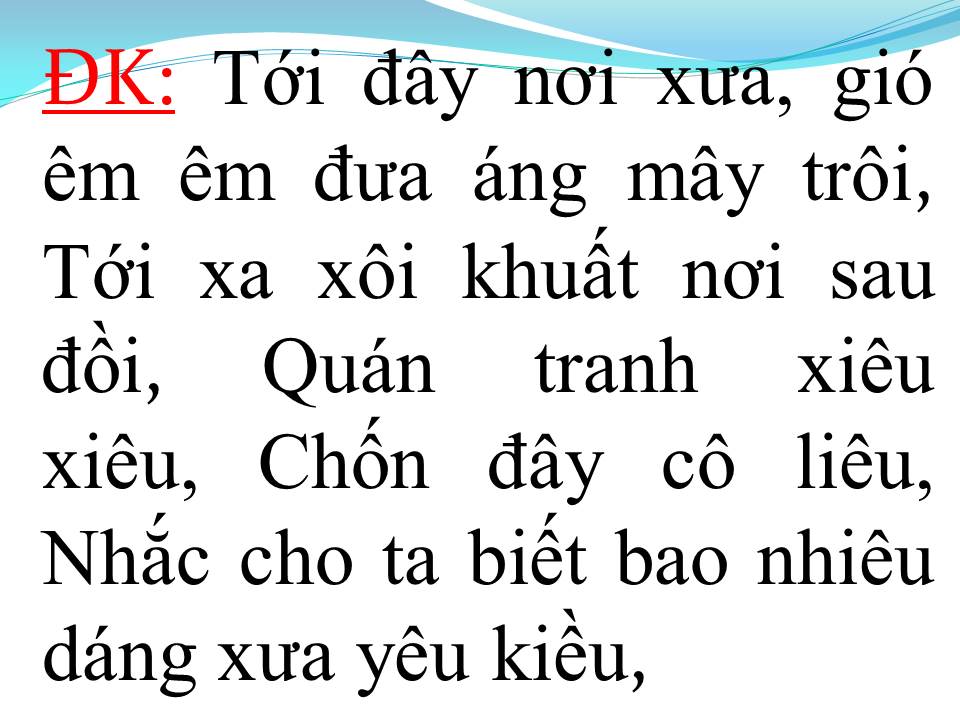 Lời bài hát DỪNG BƯỚC GIANG HỒ