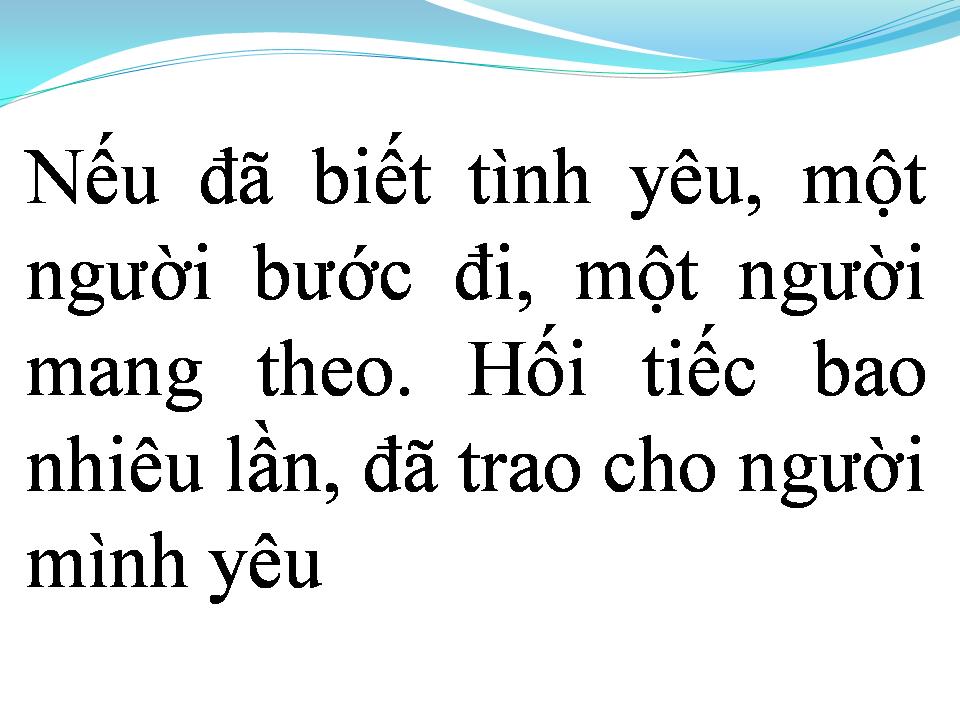 Lời bài hát ĐỪNG LỪA DỐI NHAU