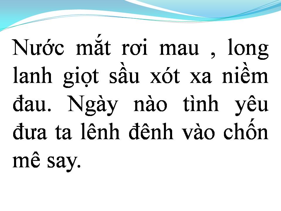 Lời bài hát ĐỪNG TRÁCH GÌ NHAU