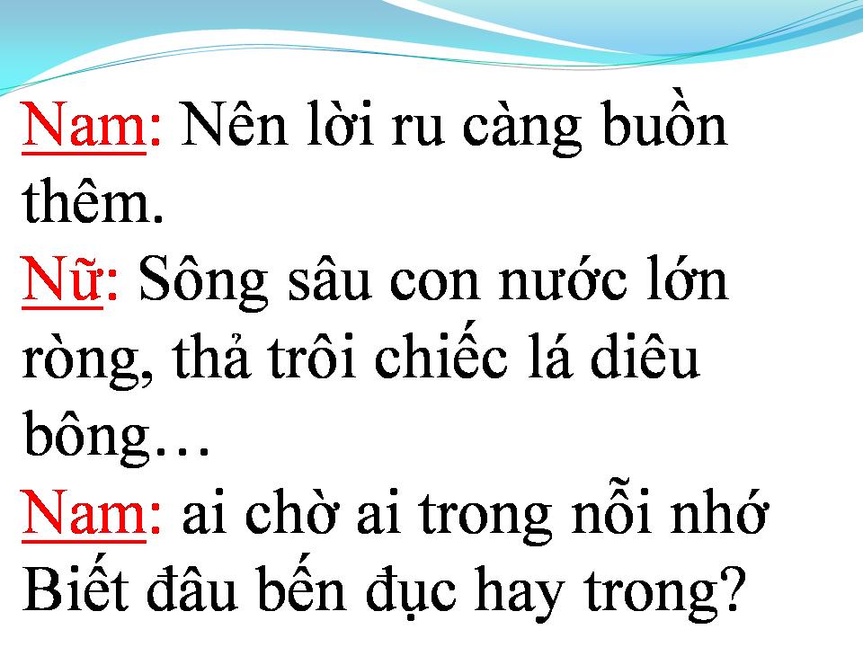 Lời bài hát ĐỪNG TRÁCH LÁ DIÊU BÔNG