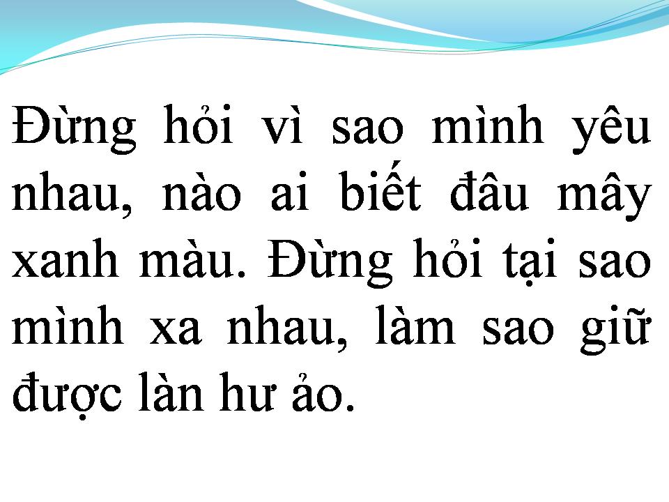 Lời bài hát ĐỪNG TRÁCH NGƯỜI ƠI