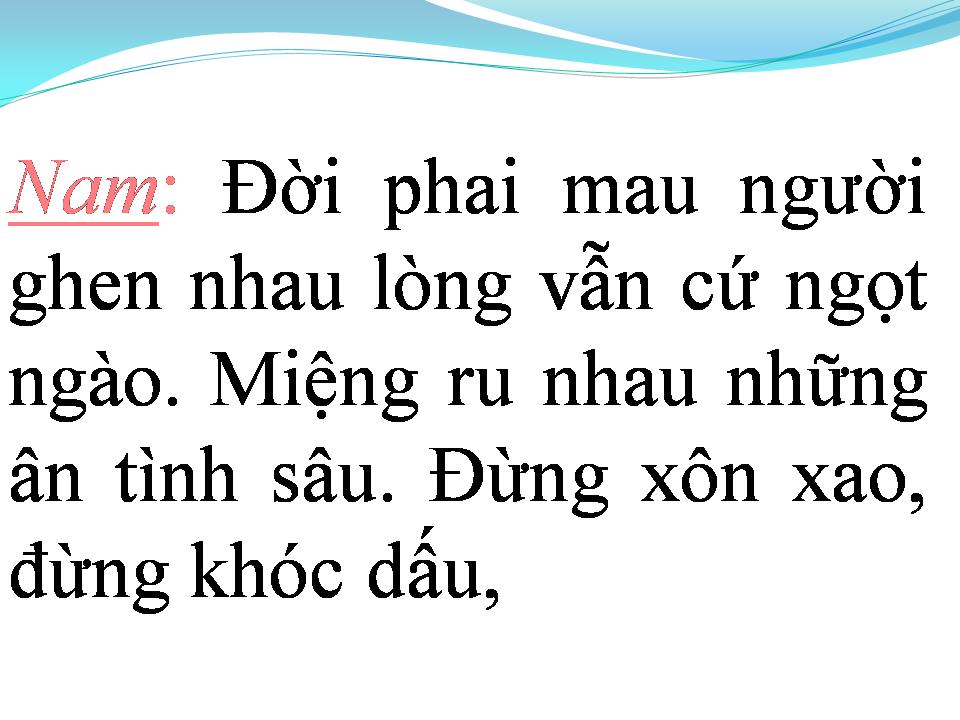 Lời bài hát ĐỪNG XA NHAU