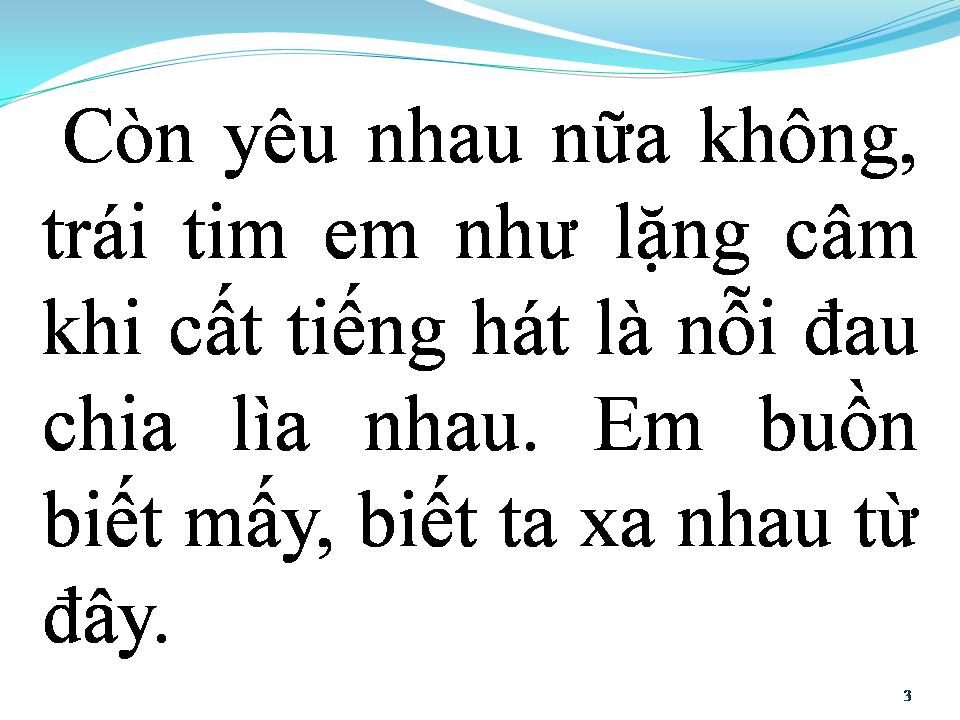 Lời bài hát DƯỜNG NHƯ TA ĐÃ
