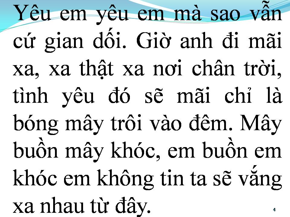 Lời bài hát DƯỜNG NHƯ TA ĐÃ