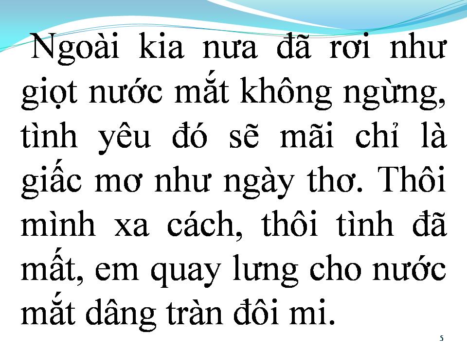 Lời bài hát DƯỜNG NHƯ TA ĐÃ